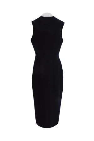 Asymmetrical Stripes Dress