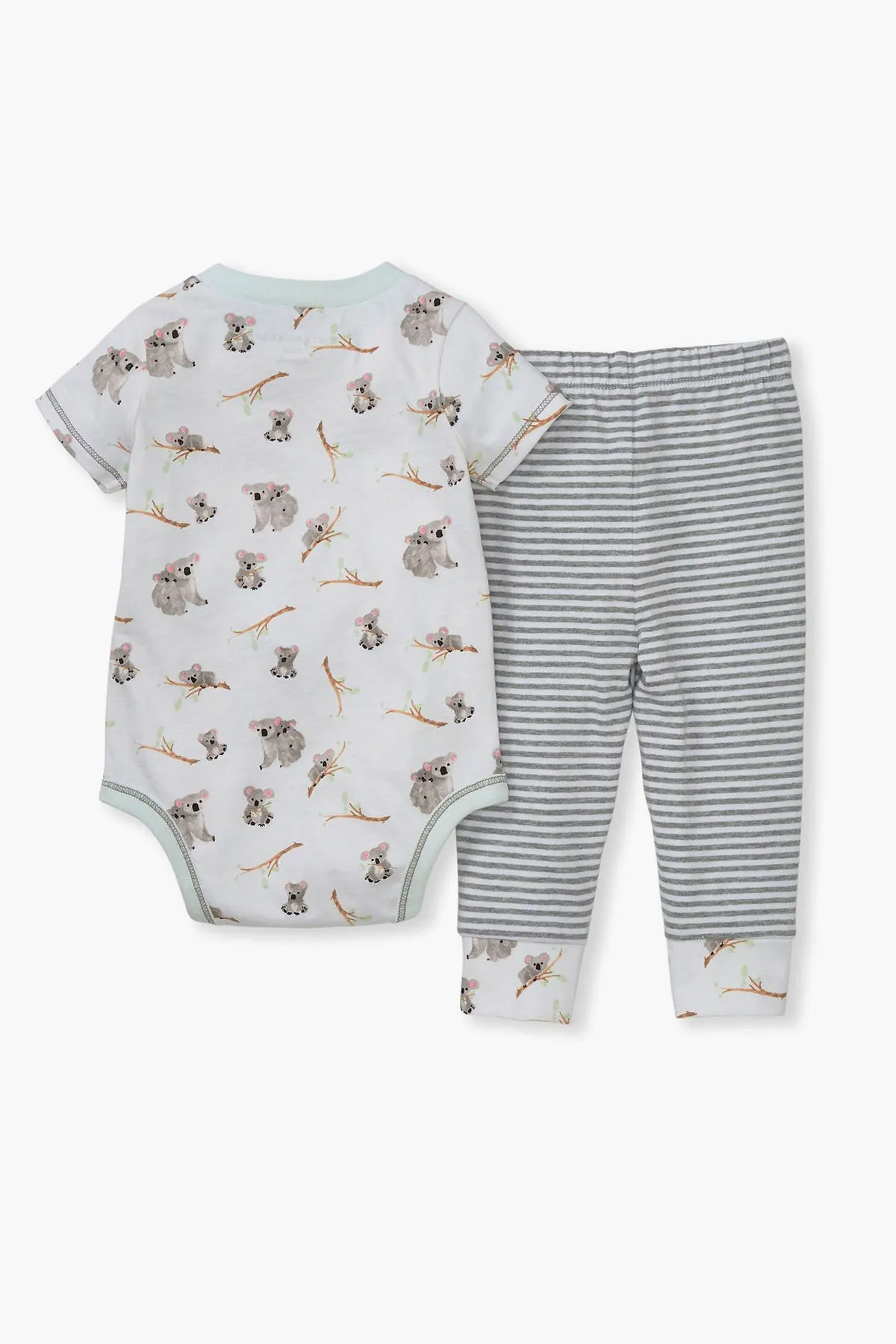 Baby Onesie Burt's Bees Pretty Koalafied 2-Piece Boys Set