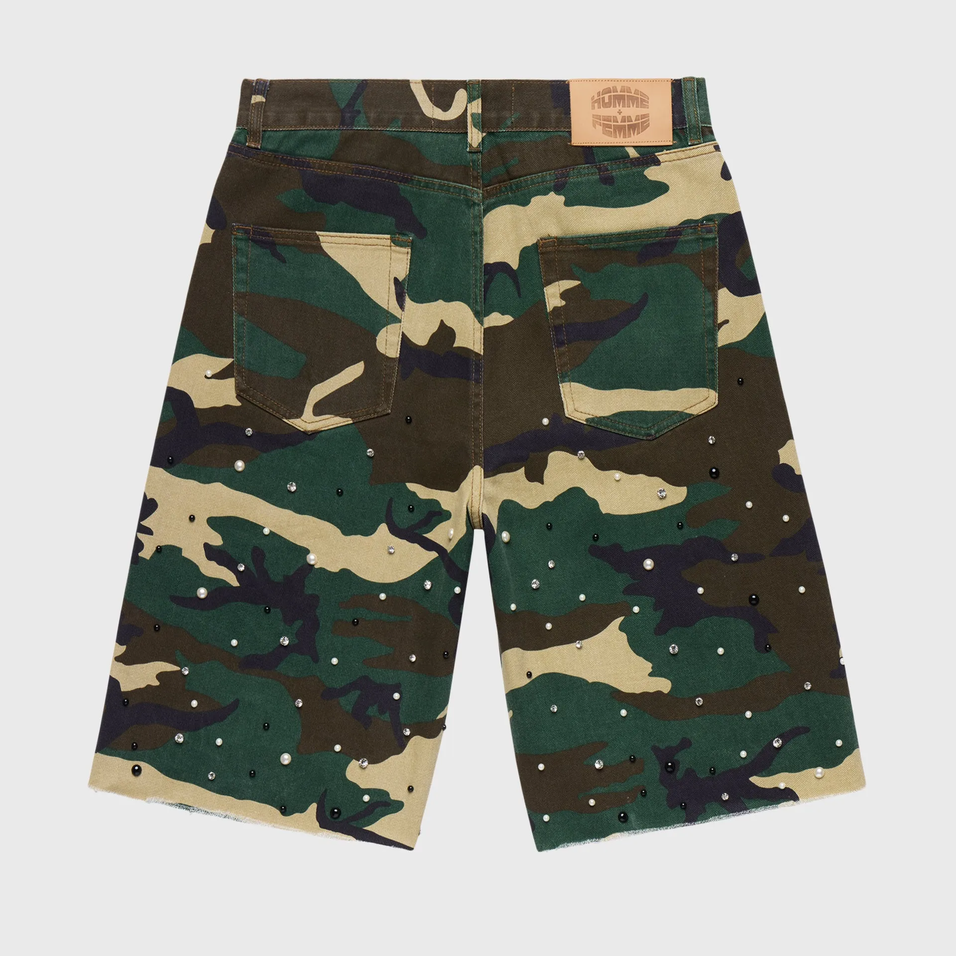 CAMO GEMSTONE SHORTS