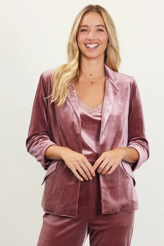 Charlize Velvet Blazer