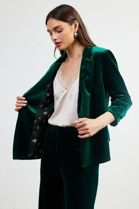 Charlize Velvet Blazer