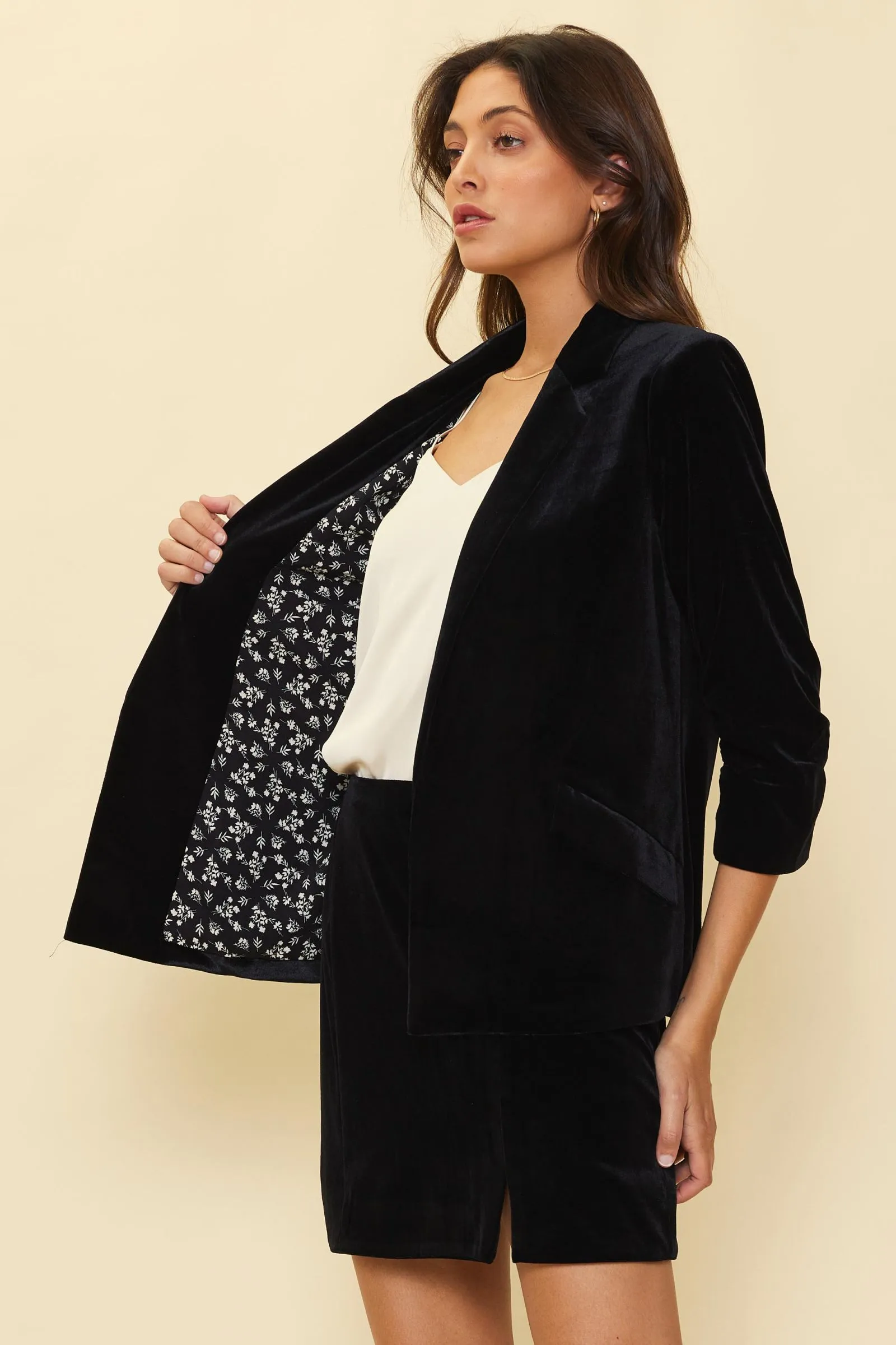 Charlize Velvet Blazer