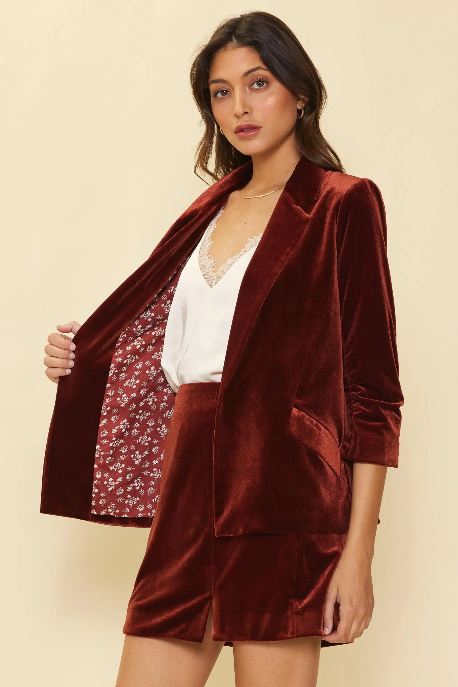 Charlize Velvet Blazer