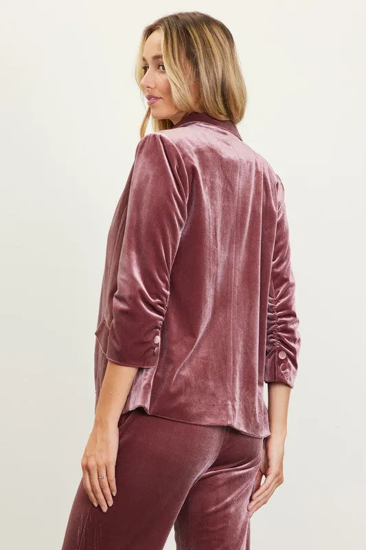Charlize Velvet Blazer