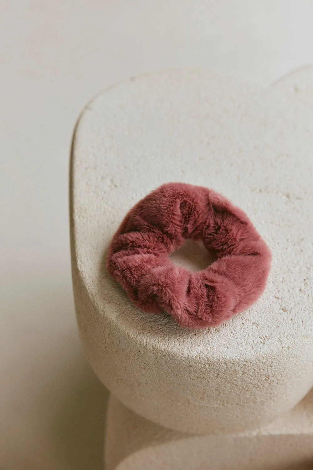 Cher Fluffy Scrunchie