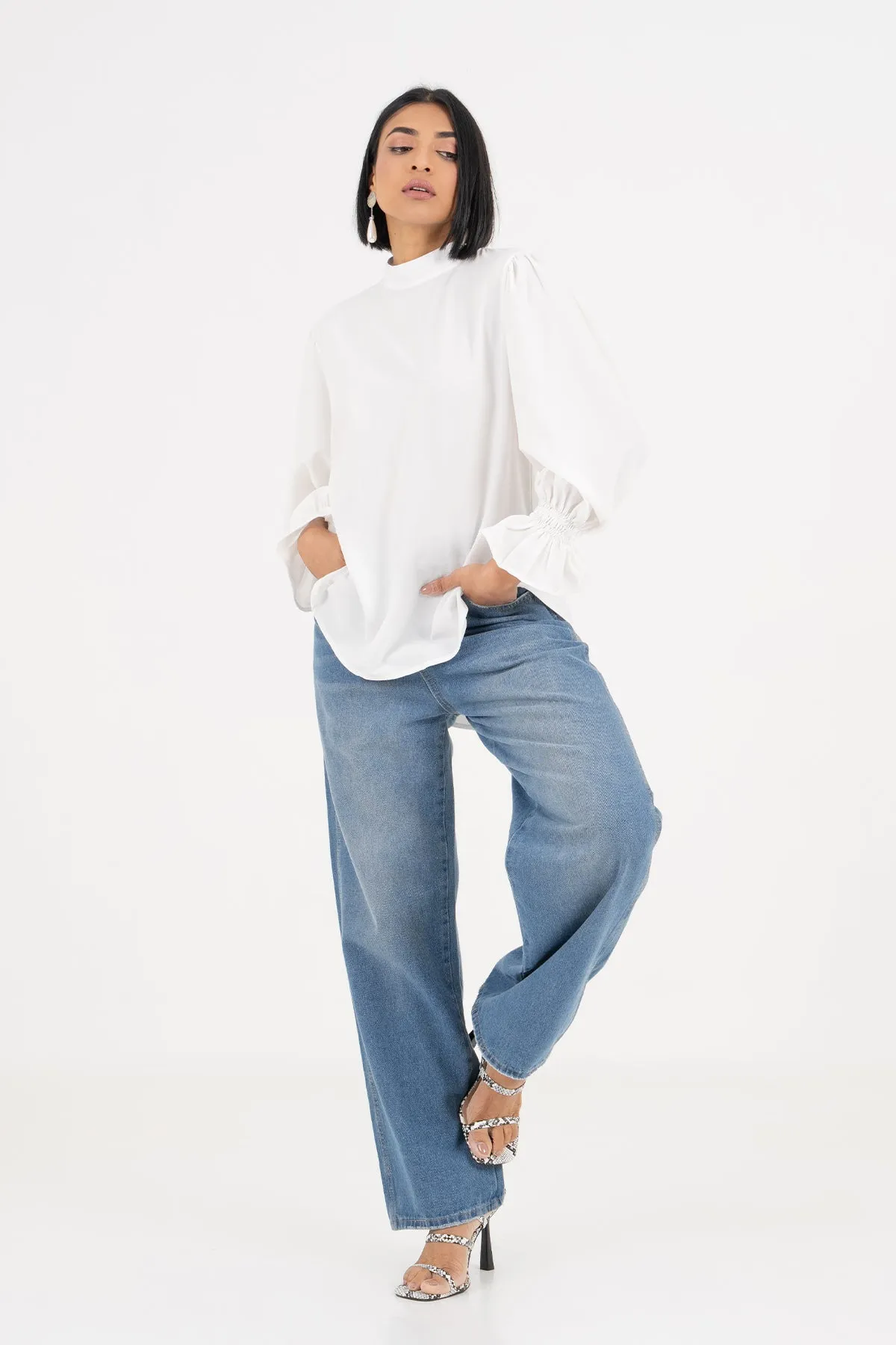Envogue Women's Chic Casual Blouse