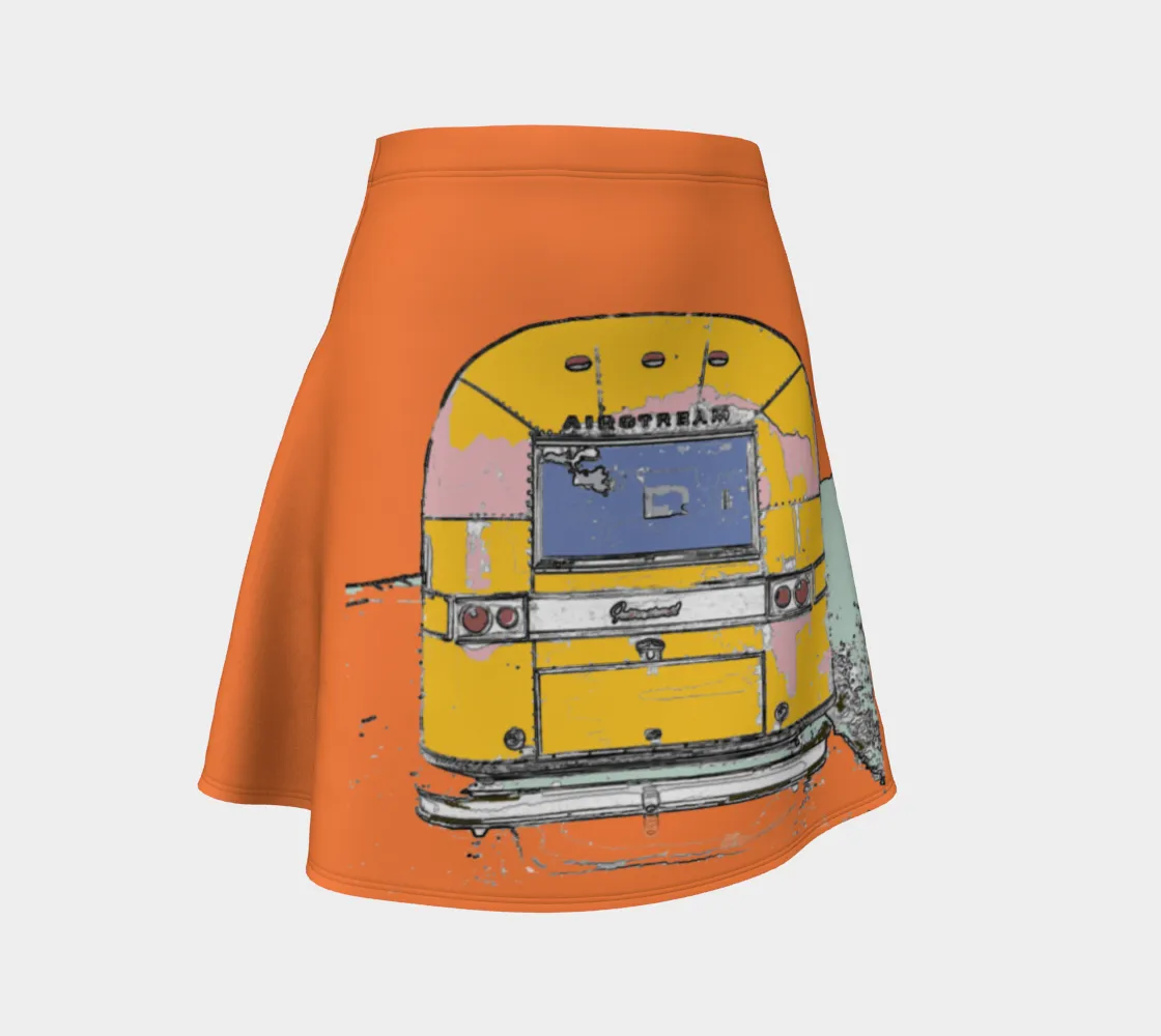 Flair skirt Airstream orange