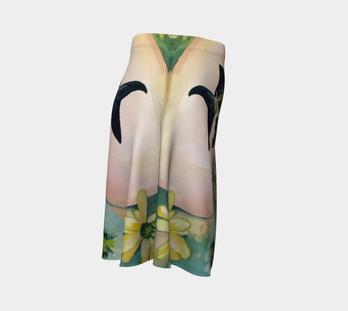 Flair skirt - fishies
