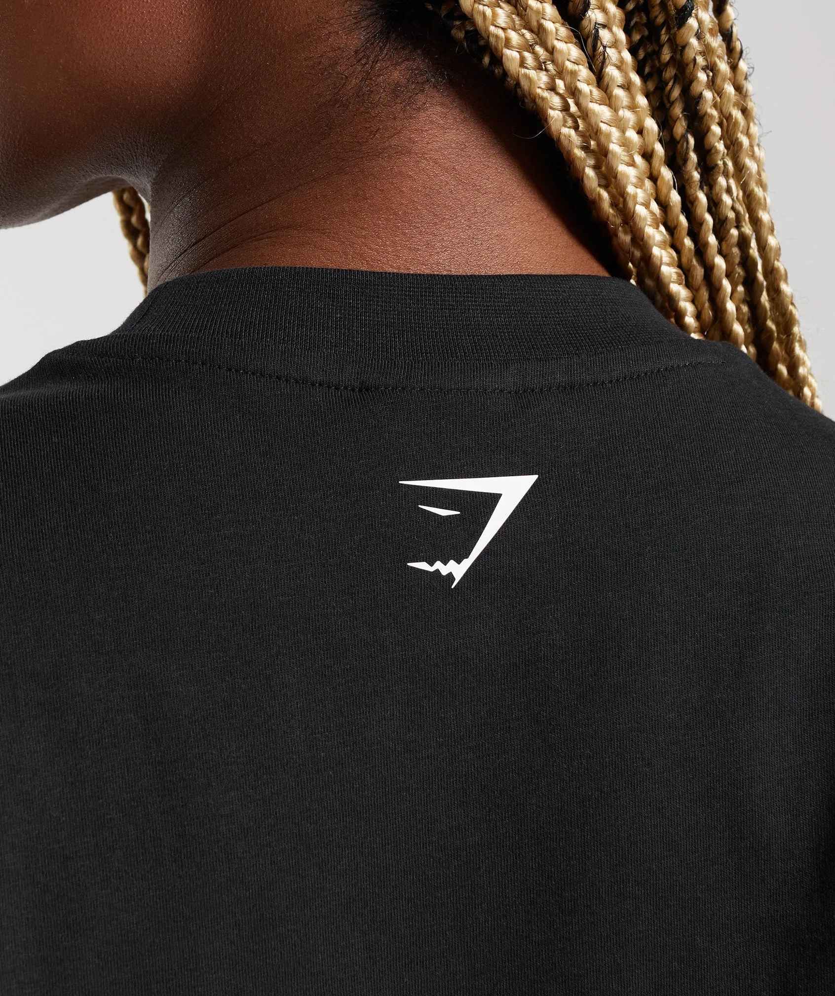 Gymshark No Weighting Oversized T-Shirt - Black