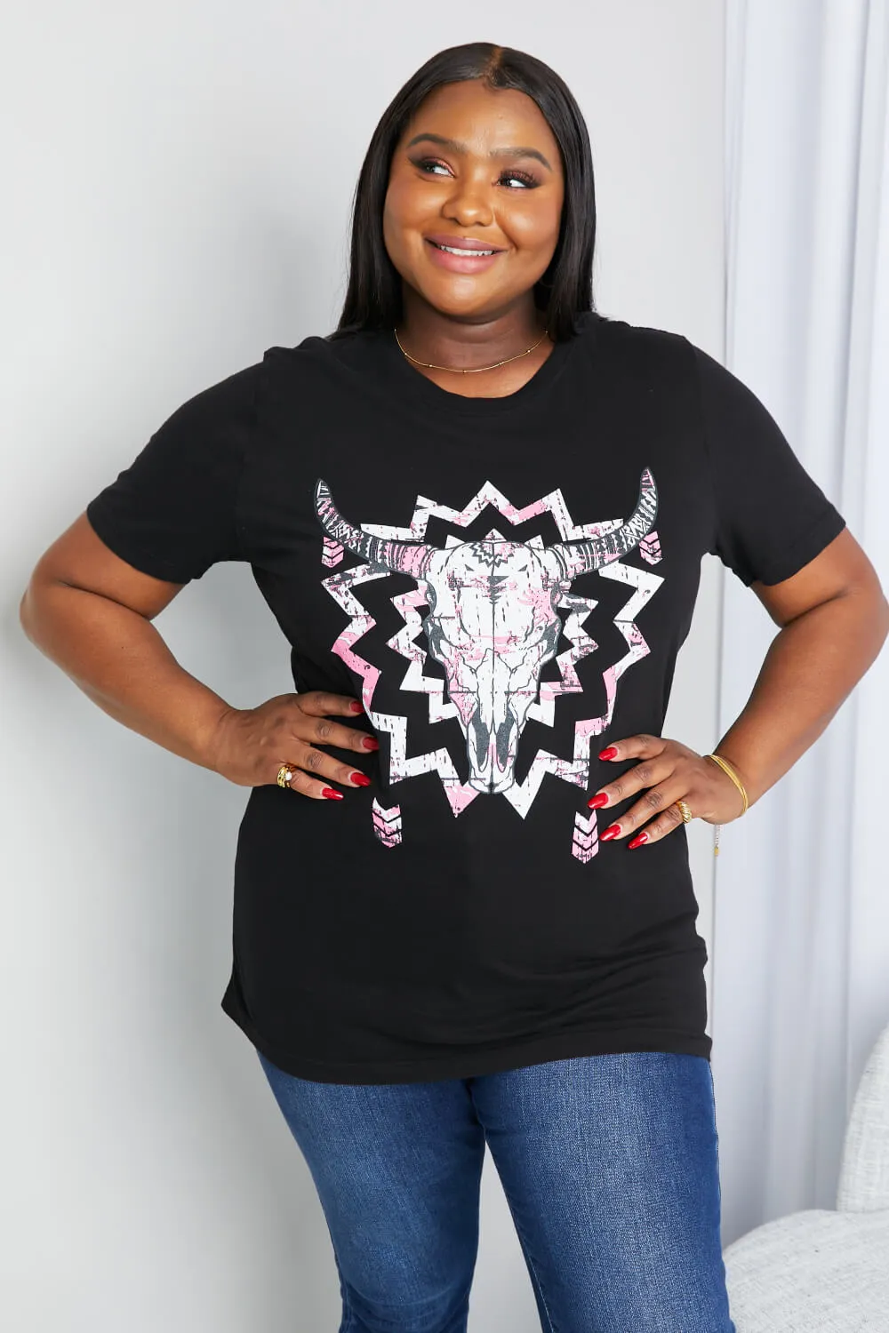 Longhorn Graphic Tee Shirt