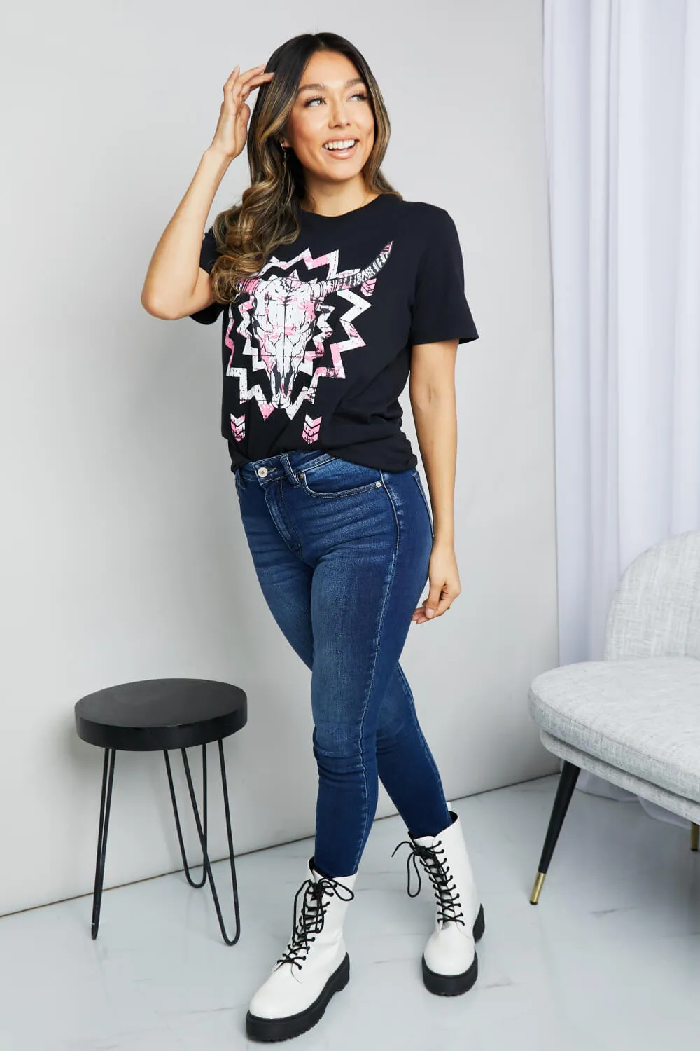 Longhorn Graphic Tee Shirt