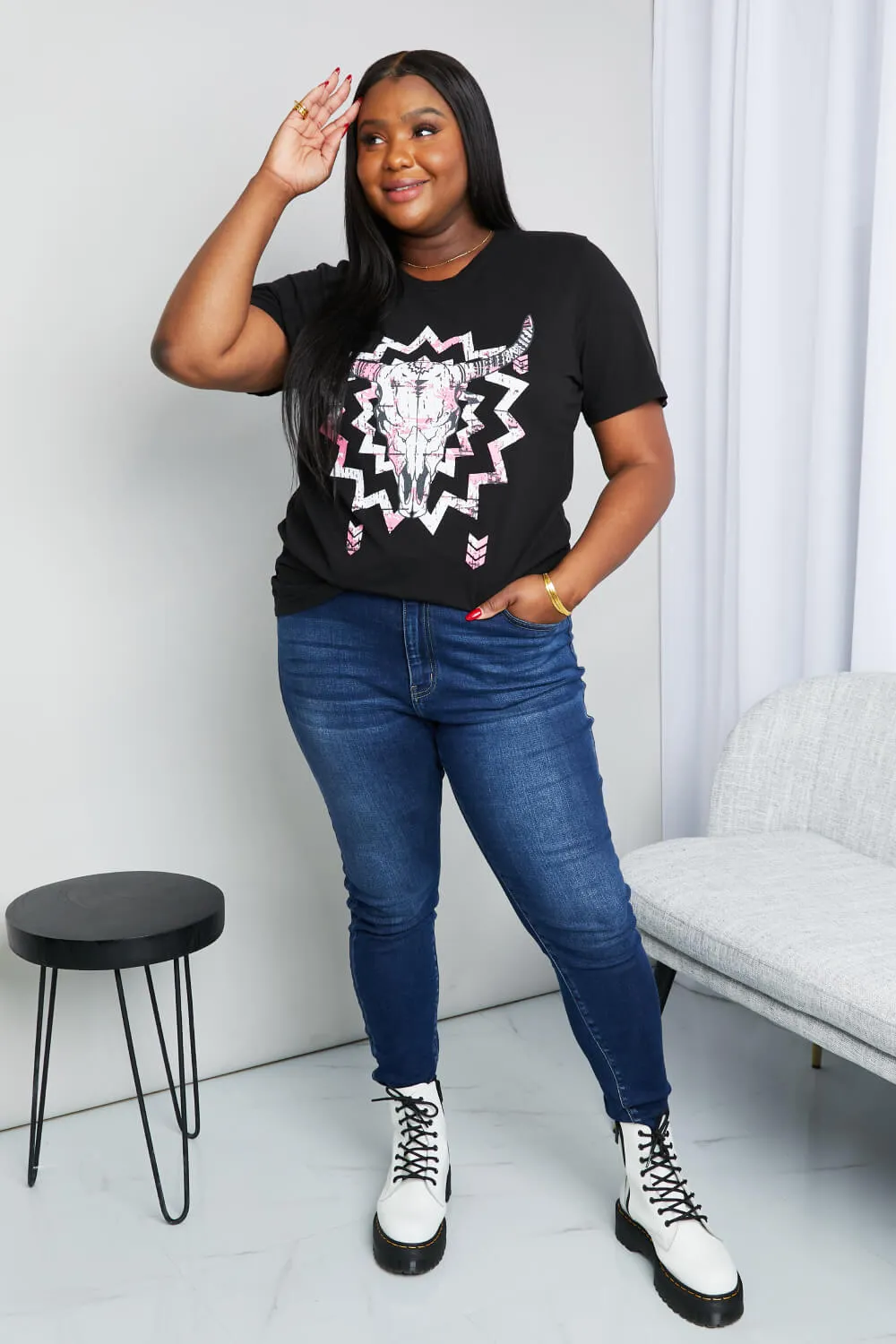 Longhorn Graphic Tee Shirt