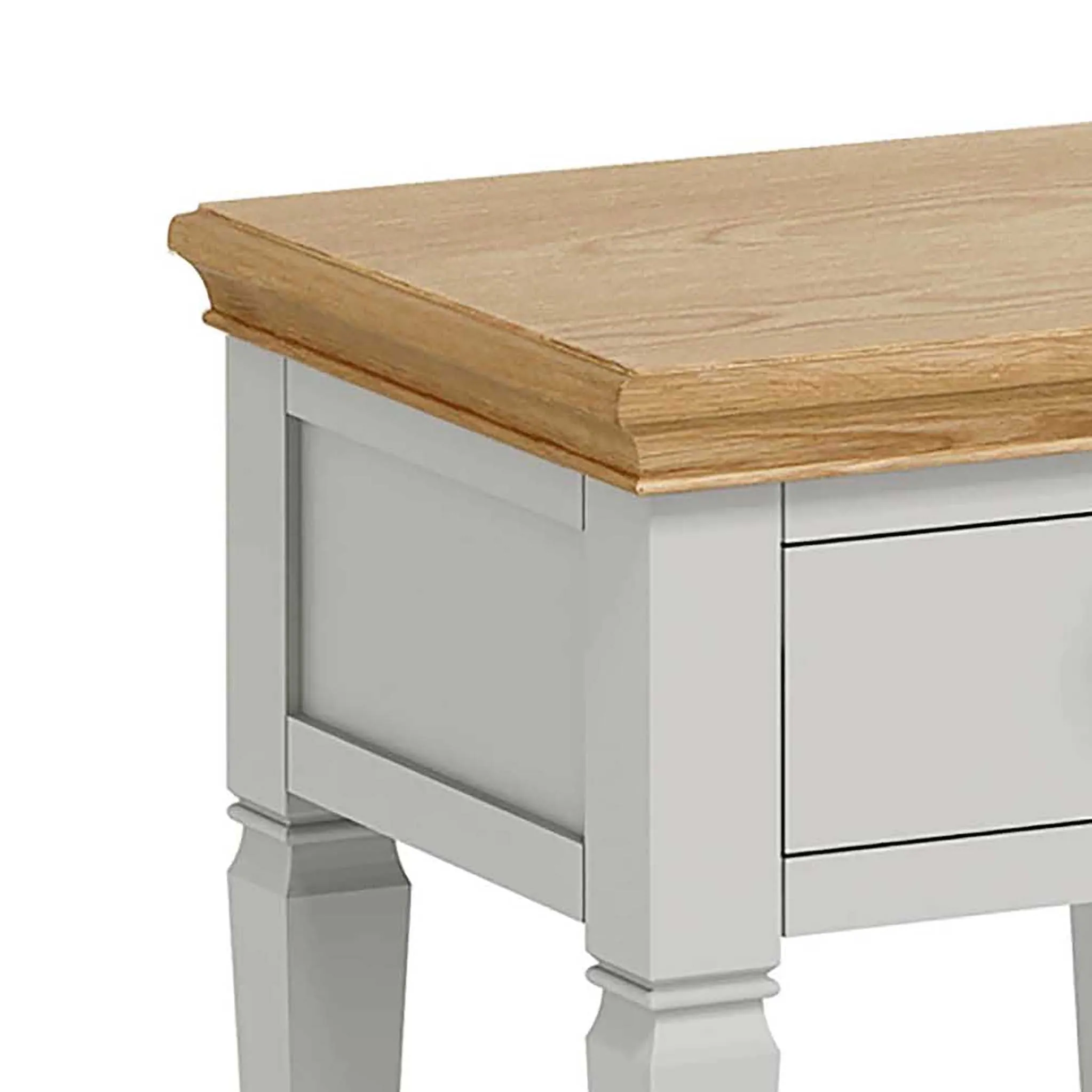 Normandy Grey Lamp Table