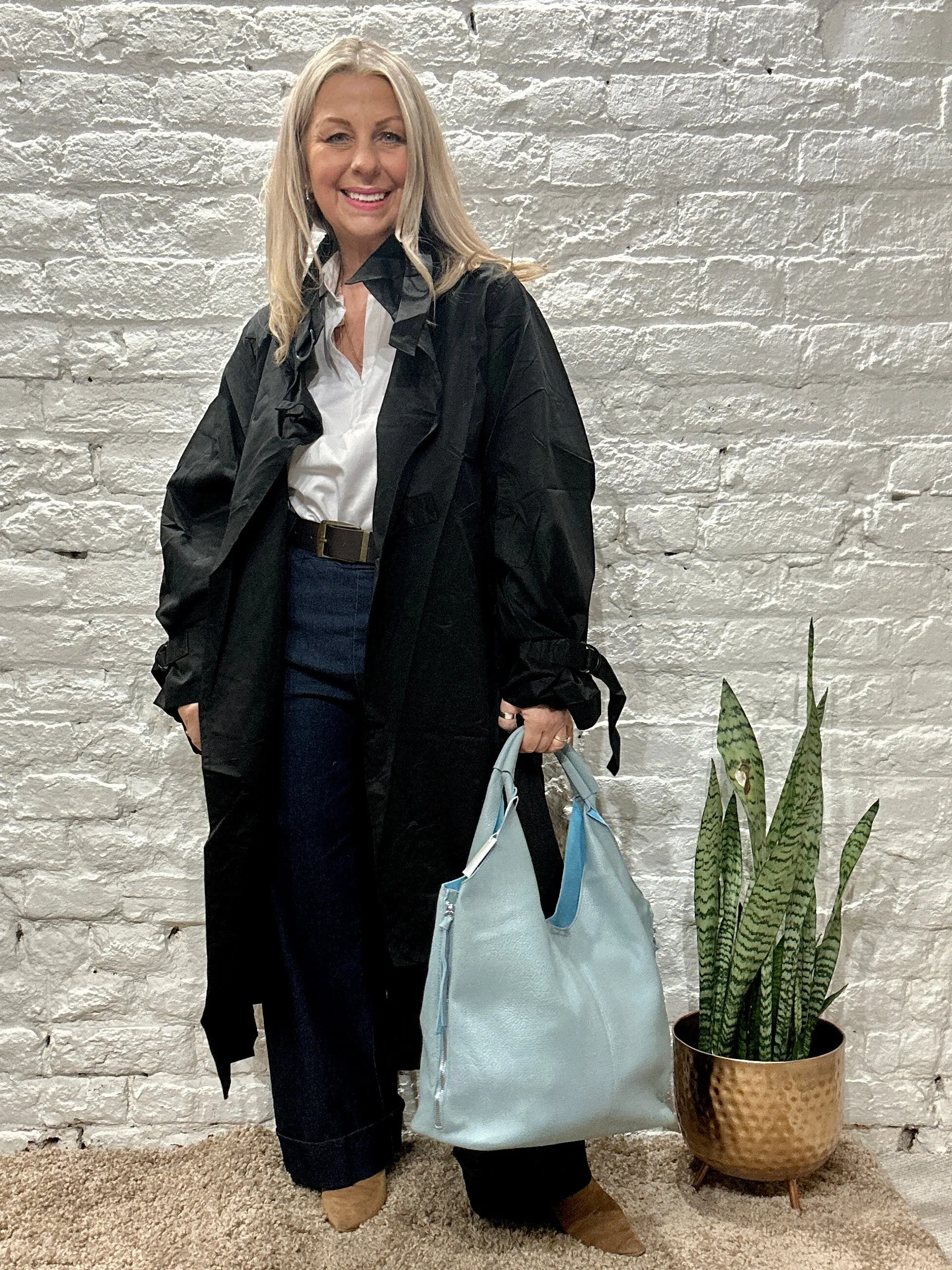 The Everlayer Spring Button Through Trench Coat