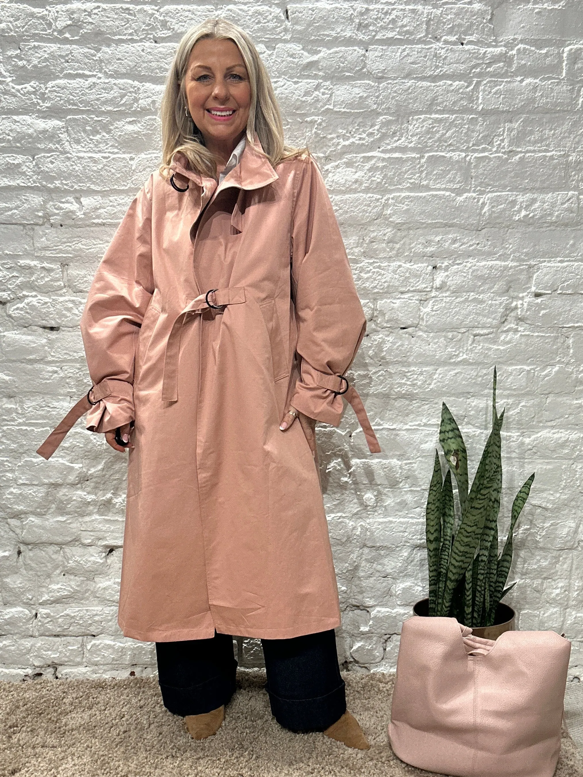 The Everlayer Spring Button Through Trench Coat