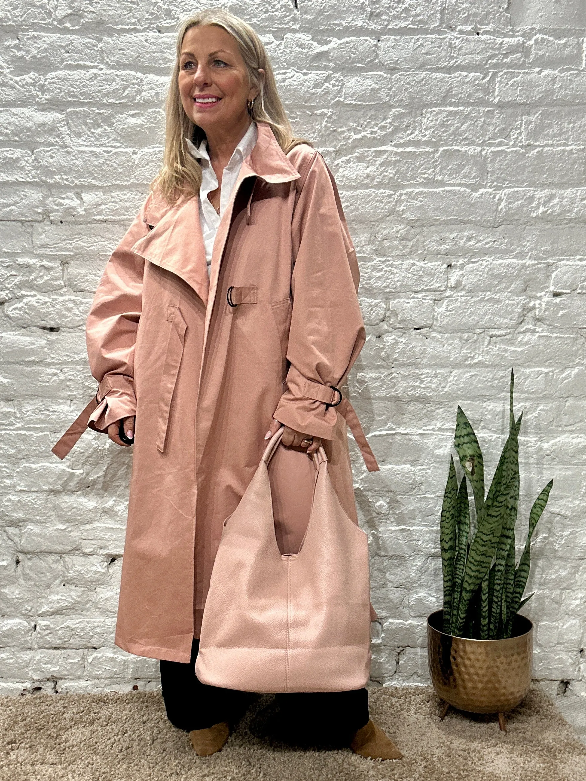 The Everlayer Spring Button Through Trench Coat
