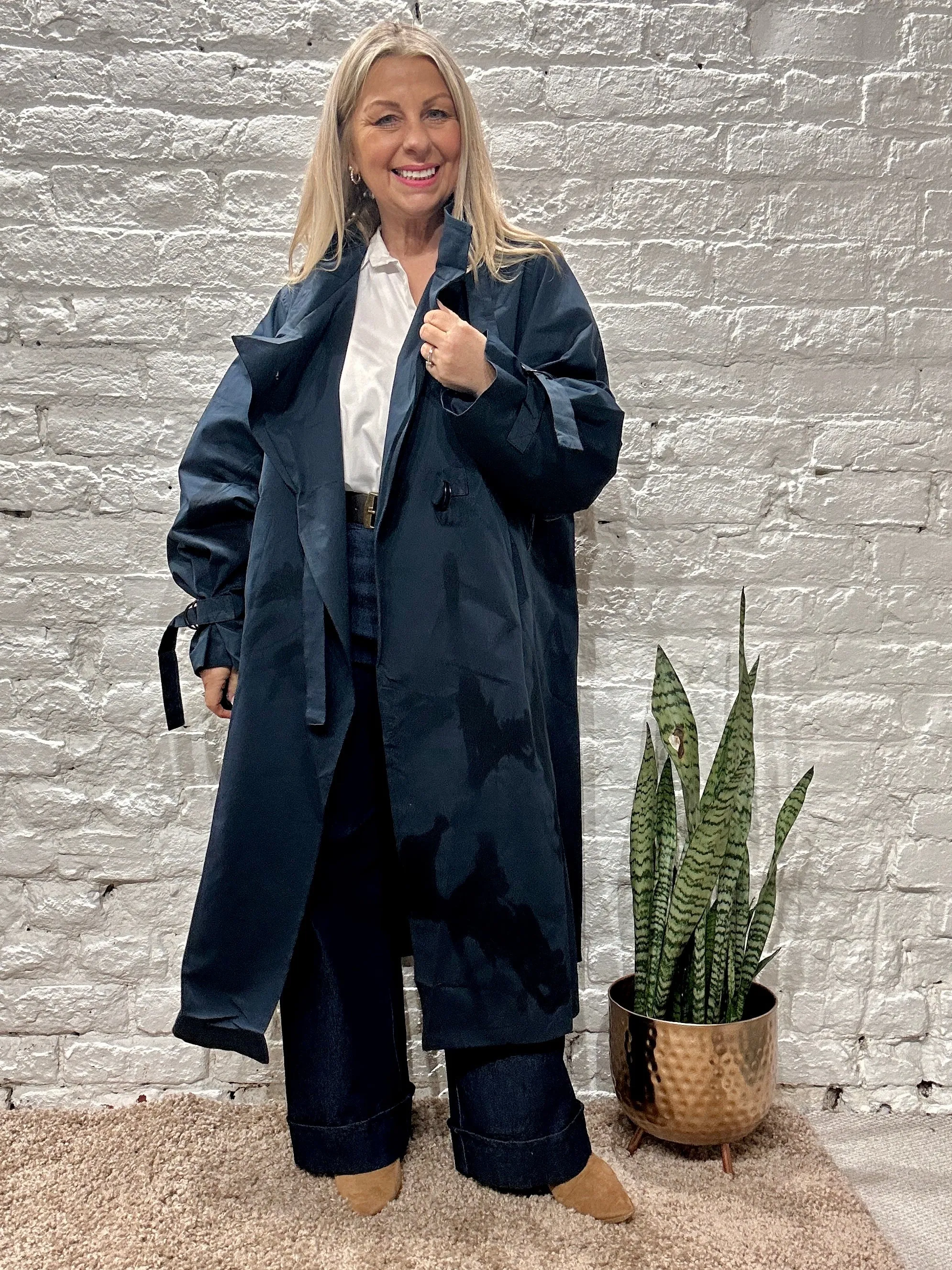 The Everlayer Spring Button Through Trench Coat