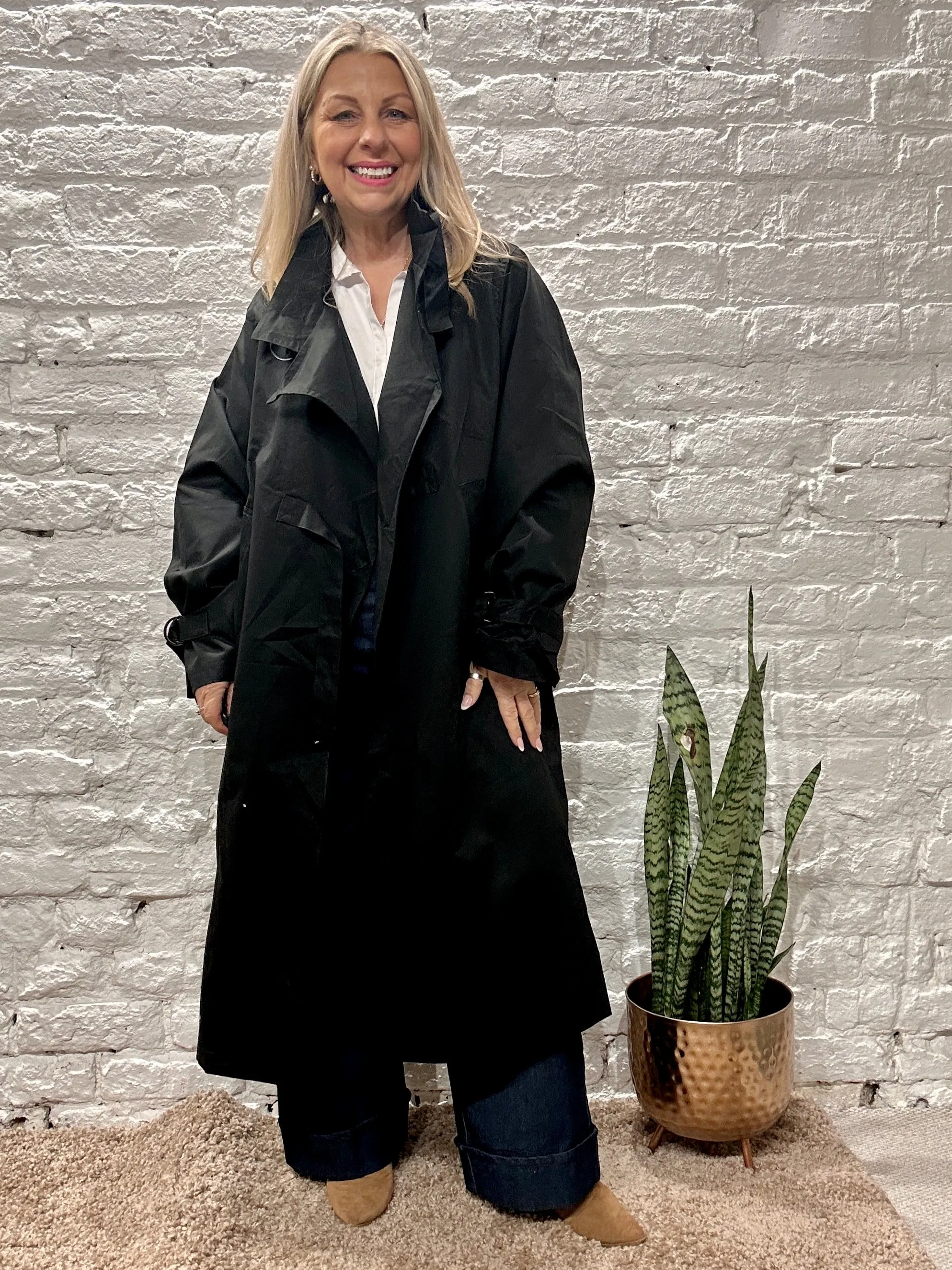 The Everlayer Spring Button Through Trench Coat