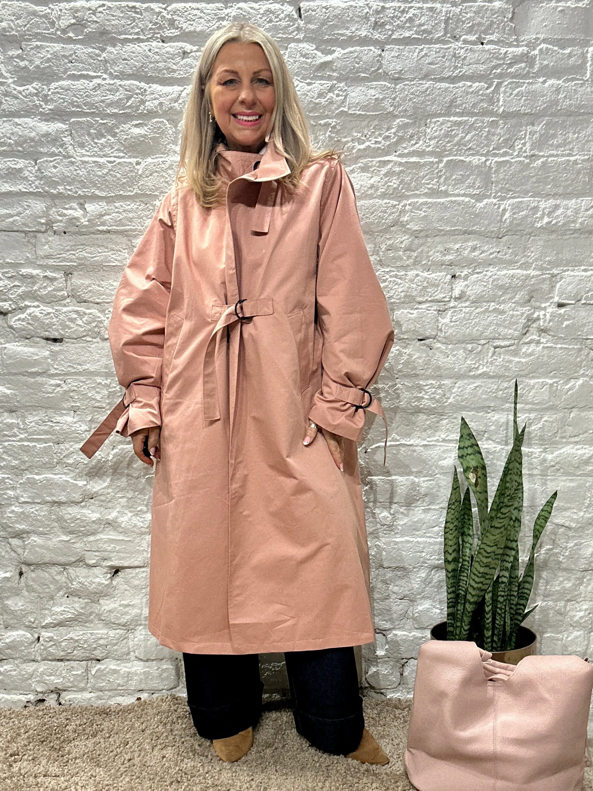 The Everlayer Spring Button Through Trench Coat