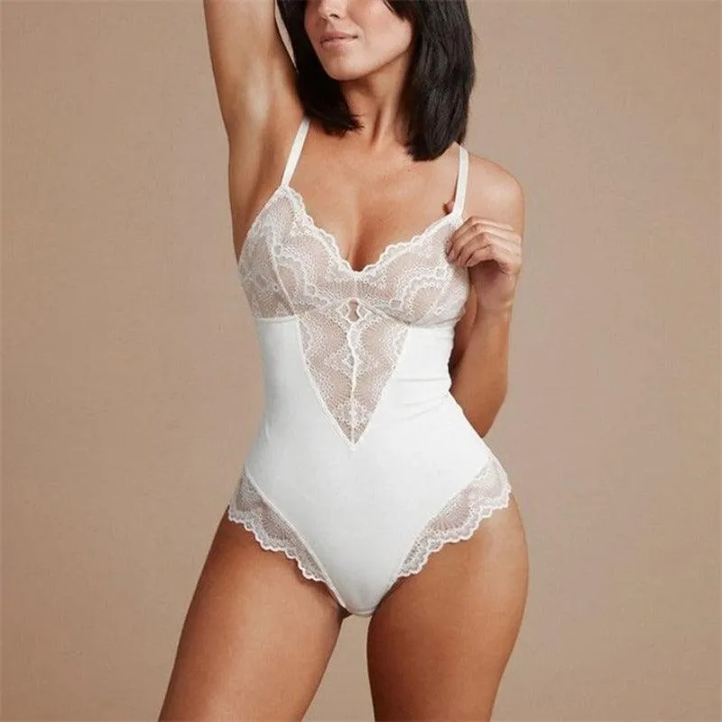 Thin Lace Shaping Bodysuit - Perfect for Everyday Elegance